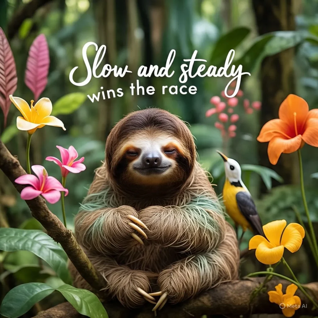 Funny Sloth Sayings and Quotes