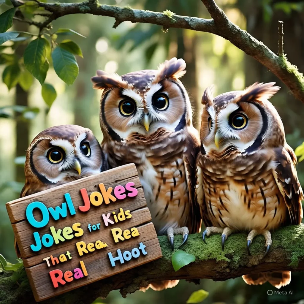 Owl Jokes for Kids That Are a Real Hoot