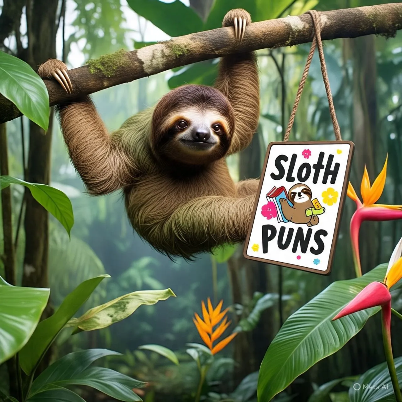 Sloth Puns