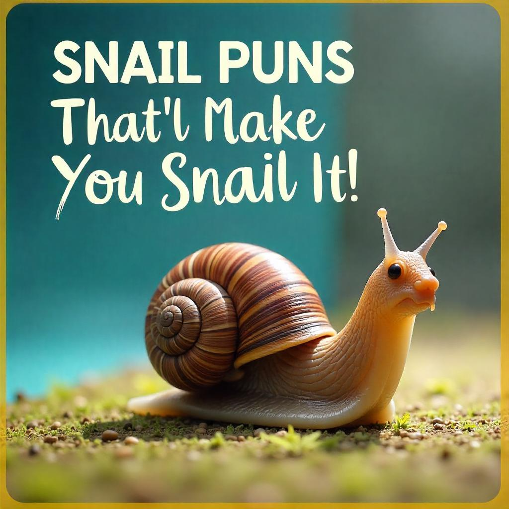 Snail Puns
